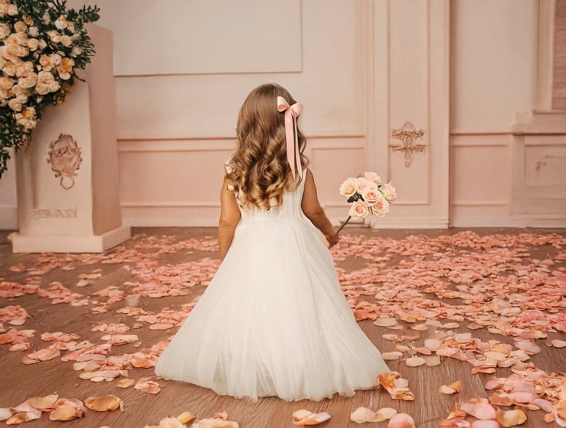 Flowy Silhouettes Wedding Dress